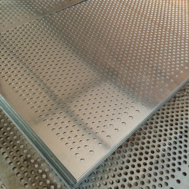 Perforated Metal for Excavator