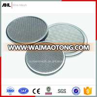 High Quality 50 100 Micron Stainless Steel 304 316 Woven Black Sintered Perforated Filter Disc Wire Mesh