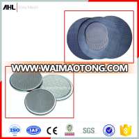 Wholesale High Quality Perforated Filter Disc Galvanized Stainless Steel Filter Disc Black Wire Sintered Mesh Screen Cloth