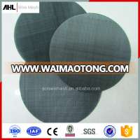 Filter Disc Stainless Steel 304 316 316L Perforated Filter Disc Sintered Mesh Screen Cloth Galvanized Black Wire