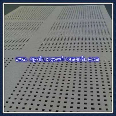 Aluminum 1060 Round Hole Perforated Metal Mesh