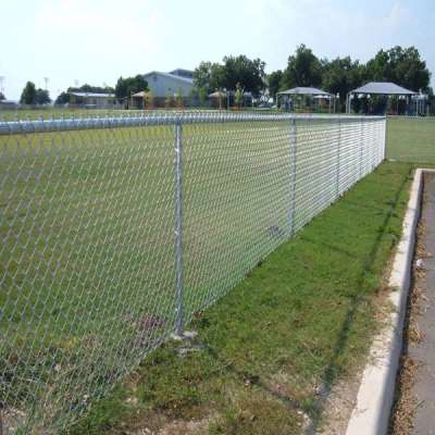 PVC Coated Chain Link Fence/Diamond Mesh Fence