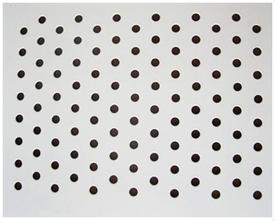 Anodized Aluminium Perforated Metal Sheet (black, silver, copper, brown, gold)