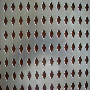 Decorataion Diamond Perforated Metal Sheet